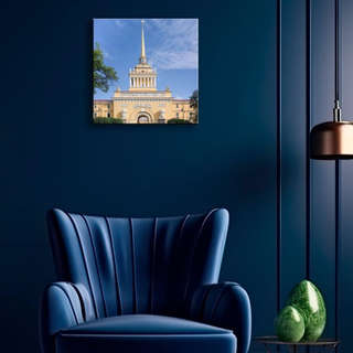 Картина по номерам 'Санкт-Петербург: Адмиралтейство' 30х30 см 2