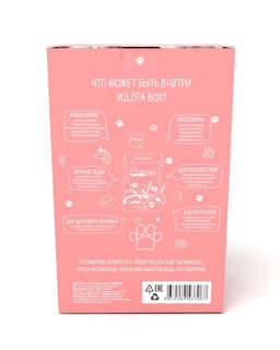 Подарочный набор MilotaBox mini 'Лапка Box' коробочка милоты 3