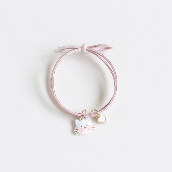 Резинка для волос 'Кот с сердечком'