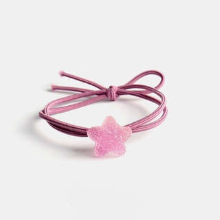 Резинка для волос 'Розовая звезда'