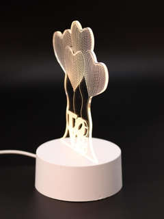 Ночник 'Любовь' 19 см, LED, USB 3