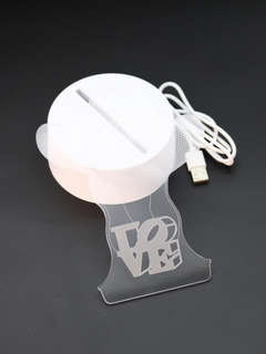 Ночник 'Любовь' 19 см, LED, USB 5