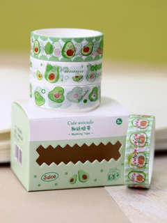 Набор декоративного скотча «Avocado» (avogreen) 3
