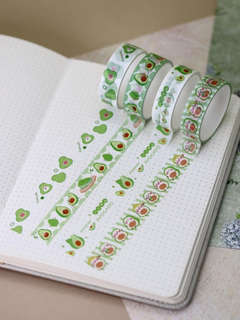 Набор декоративного скотча «Avocado» (avogreen) 4