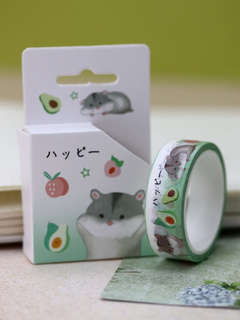 Декоративный скотч «Hamster» (авокадо) 1