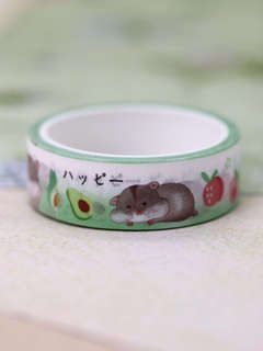 Декоративный скотч «Hamster» (авокадо) 3