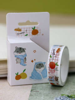 Декоративный скотч «Хомяк», арт.601E-06 1