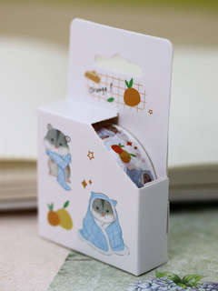 Декоративный скотч «Хомяк», арт.601E-06 2