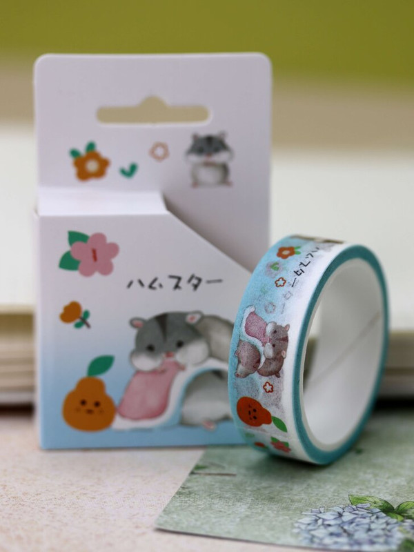 Декоративный скотч «Хомяк» арт.601E-01