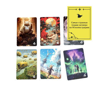 Настольная игра 'Имаджинариум. Нейросеть: SCI-FI' (дополнительный набор) 6