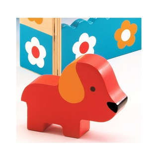 Набор Djeco «Маленькая ферма», деревянный домик с животными 3