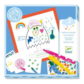 Набор для рисования Djeco «Маленькие монстрики» 1