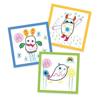 Набор для рисования Djeco «Маленькие монстрики» 2