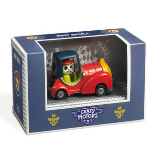 Машинка Djeco «Красный череп» серии Crazy Motors 2