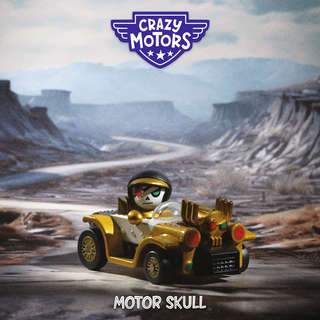 Машинка Djeco «Железный череп» серии Crazy Motors 2
