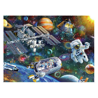 Пазл XXL 'Исследование космоса', 200 элементов, Ravensburger 3