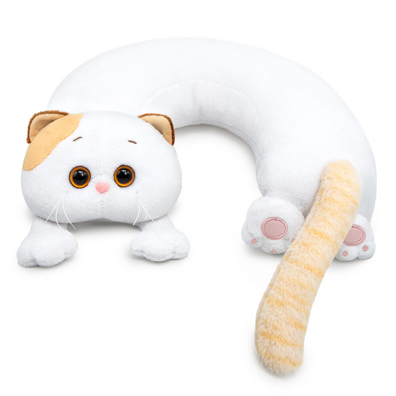Кошечка Ли-Ли игрушка-подушка на шею, 30 см, BudiBasa