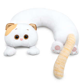 Кошечка Ли-Ли игрушка-подушка на шею, 30 см, BudiBasa