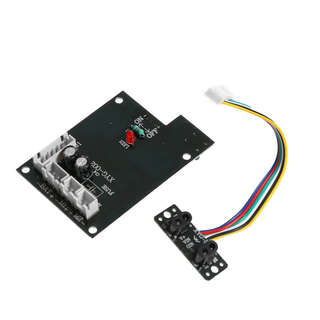 Конструктор «Электро-жук» электронный, интерактивный: ездит по линии, на батарейках 12