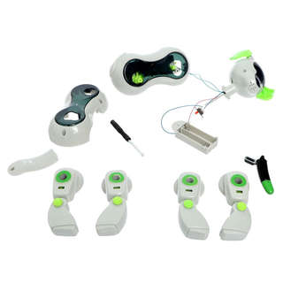 Робот «Robo-пёс» электронный конструктор, интерактивный: звук, свет, на батарейках 4