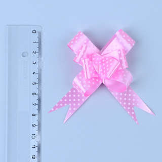 Бант - бабочка №1.8, розовый 2