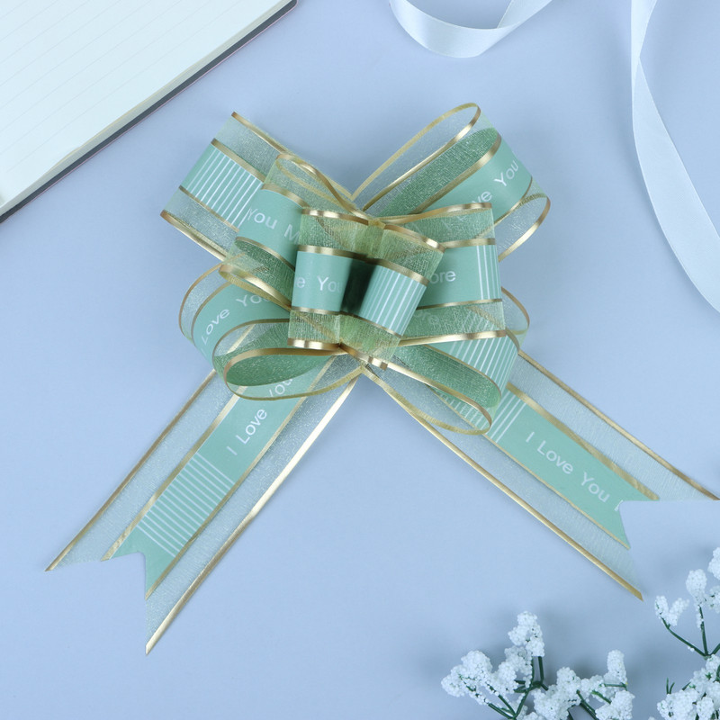 Бант - бабочка №3, зеленый