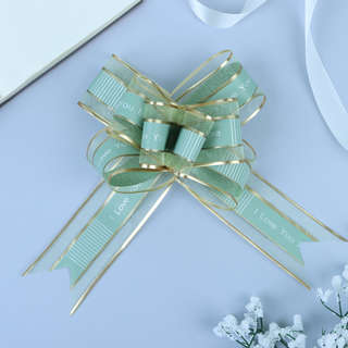 Бант - бабочка №3, зеленый