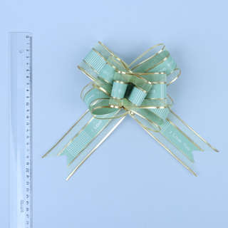 Бант - бабочка №3, зеленый 2