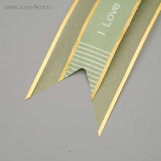 Бант - бабочка №3, зеленый 6