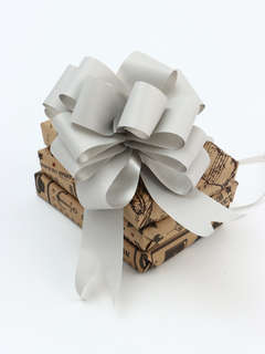 Бант - шар №4.5, серебро 3