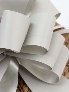 Бант - шар №4.5, серебро 4