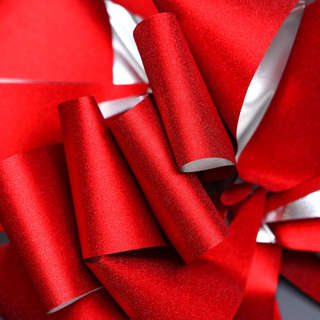 Бант - шар №5, красный шик 2