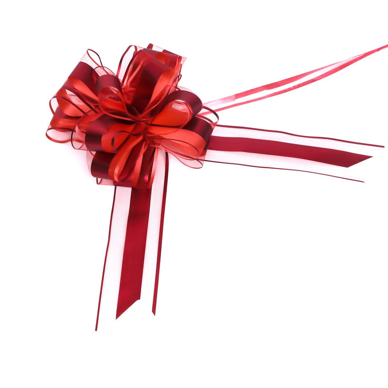 Бант - шар №6.5, красный