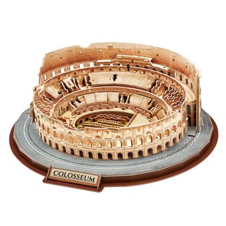 3D Пазл 'Римский Колизей', 163 детали, CubicFun