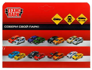 Машинка Hyundai Tucson, желтая, 12 см, металлическая модель, Технопарк 7