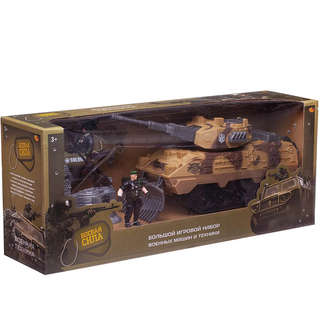 Игровой набор 'Боевая сила, Военная техника': танк, вертолет,...