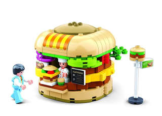Конструктор Мини-кафе 'Гамбургер', 276 деталей, Sluban 2