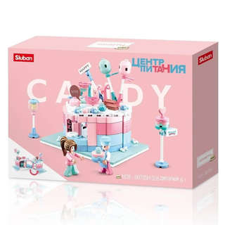 Конструктор Мини-кафе 'Кондитерская', 328 деталей, Sluban