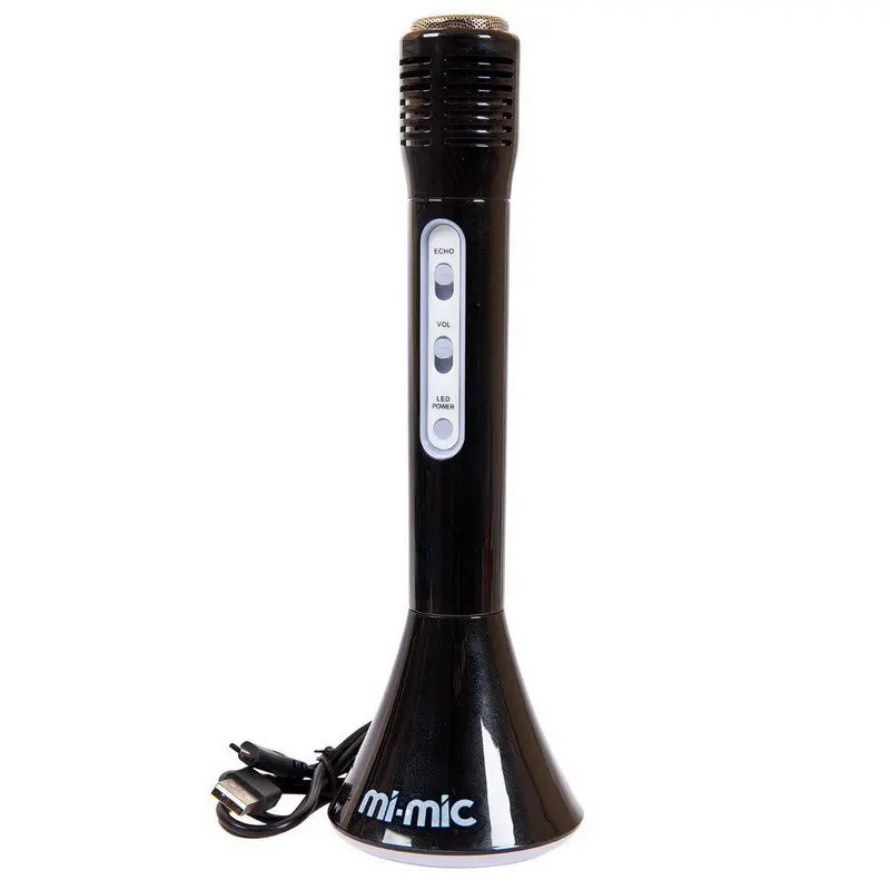 Микрофон детский Mi-Mic 'Звезда караоке', со встроенным динамиком, черный, ABtoys