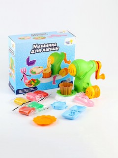 Набор для детской лепки 'Машинка для лапши' Тесто-пластилин 2