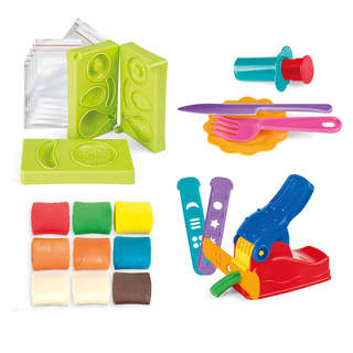 Набор для детской лепки 'Чудо-обед' тесто-пластилин 3