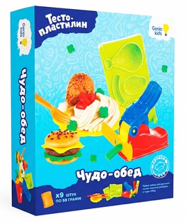 Набор для детской лепки 'Чудо-обед' тесто-пластилин