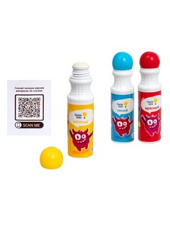 Маркеры точечные 3 цвета, Genio Kids 3