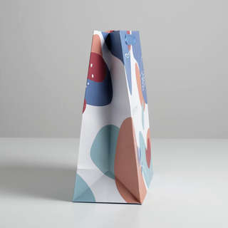 Пакет подарочный ламинированный квадратный «Only for you», 30х30х12 см 3