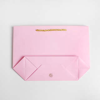 Пакет подарочный «Best wishes», 19х20х9 см 4