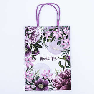 Пакет крафт «Спасибо» 18x8x25 см 4