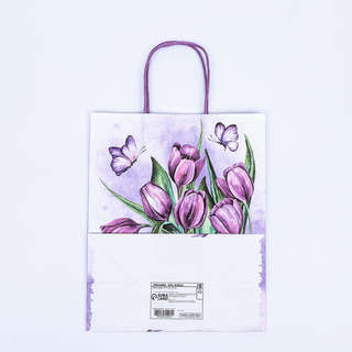 Пакет крафт «Хорошего настроения» 22x12x27 см 5