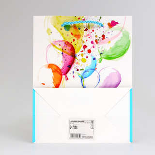 Пакет ламинированный Happy Birthday, 18x23x10 см 2