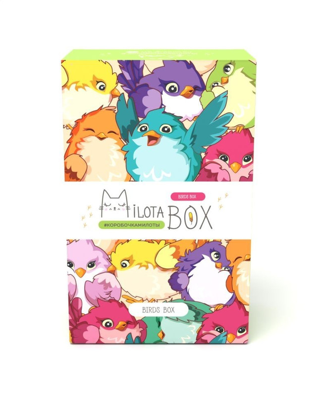 Подарочный набор MilotaBox mini 'Birds Box' коробочка милоты