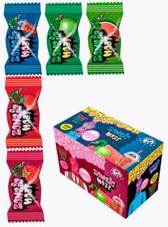 Жевательная резинка 'Zombie мозг' 2.5 г, ассорти. Цена за 1 шт.